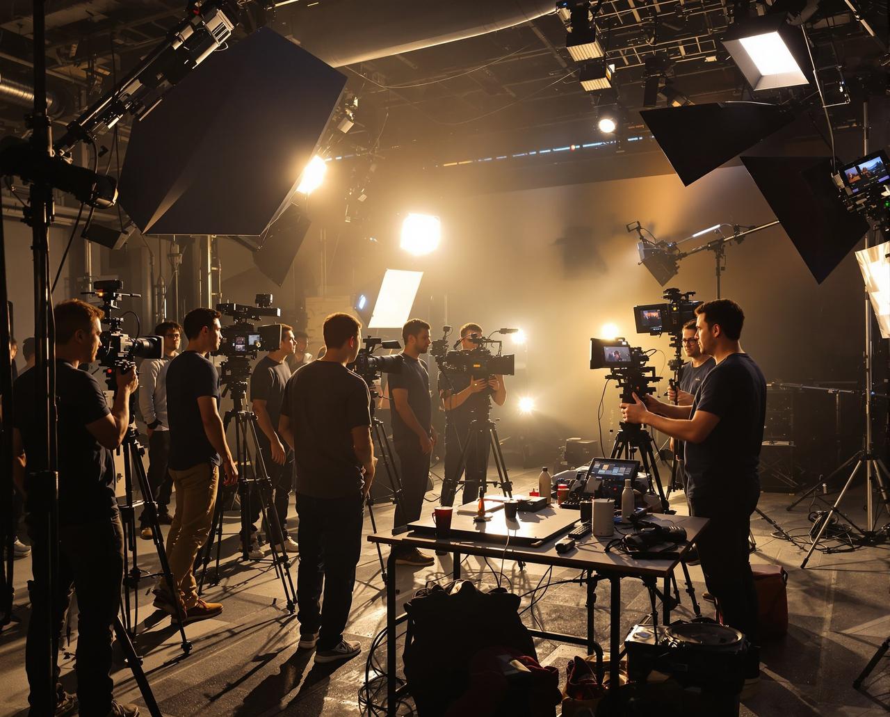 快猫短视频制作现场